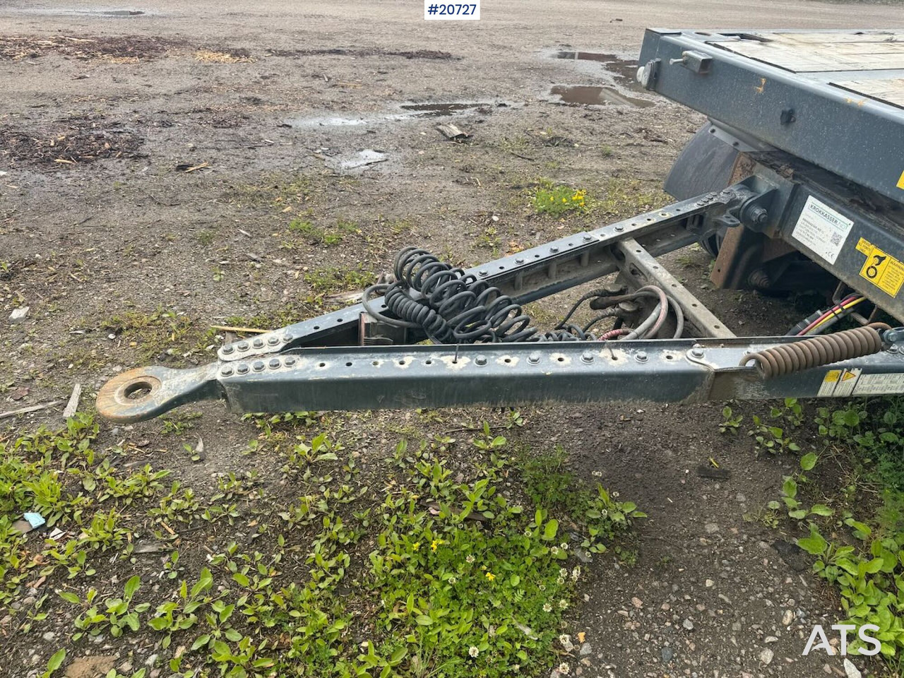 Nedbygget platform påhængsvogn NC m/ hydrauliske kjørebruer: billede 9 Nedbygget platform påhængsvogn NC m/ hydrauliske kjørebruer: billede 9