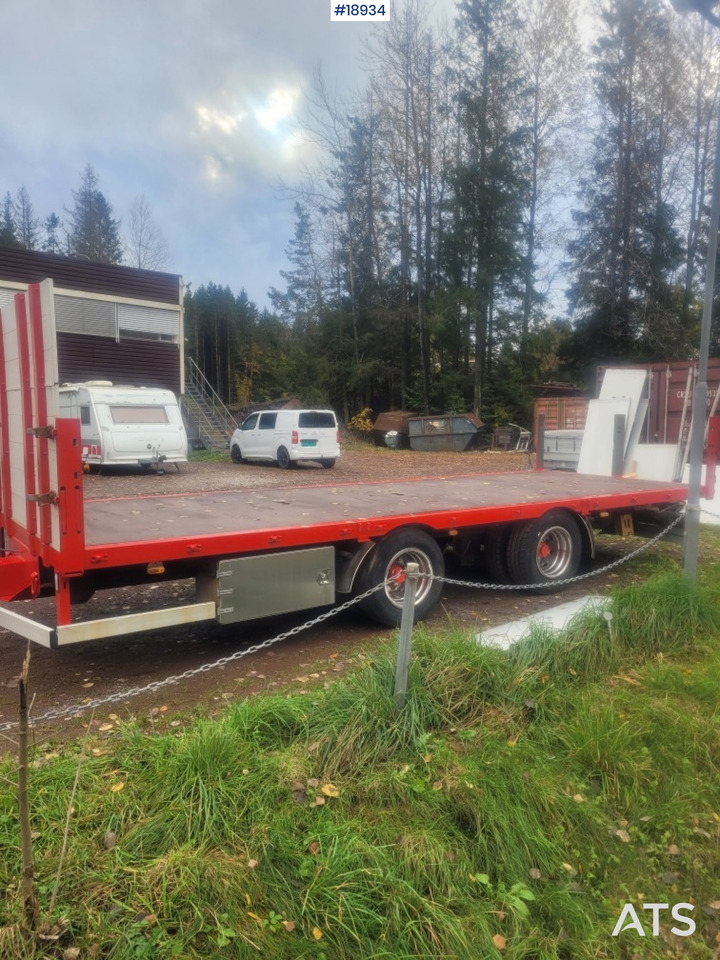 Narko 2004 Narko 2 akslet Plankjerre m/ Aluminiums karmer. - Ladtrailer: billede 1 Narko 2004 Narko 2 akslet Plankjerre m/ Aluminiums karmer. - Ladtrailer: billede 1
