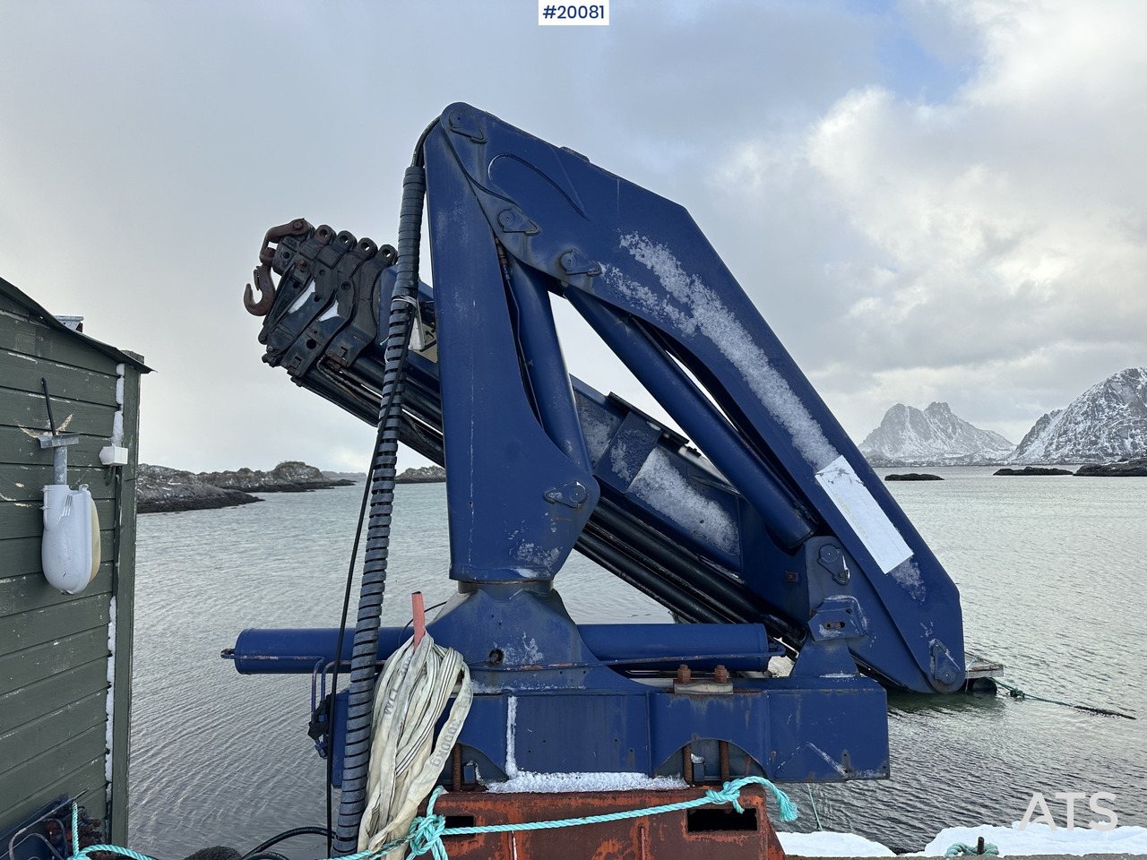 Palfinger PK 14080 C kran m/ hydraulikk pumpe - Lastbilkran: billede 1 Palfinger PK 14080 C kran m/ hydraulikk pumpe - Lastbilkran: billede 1