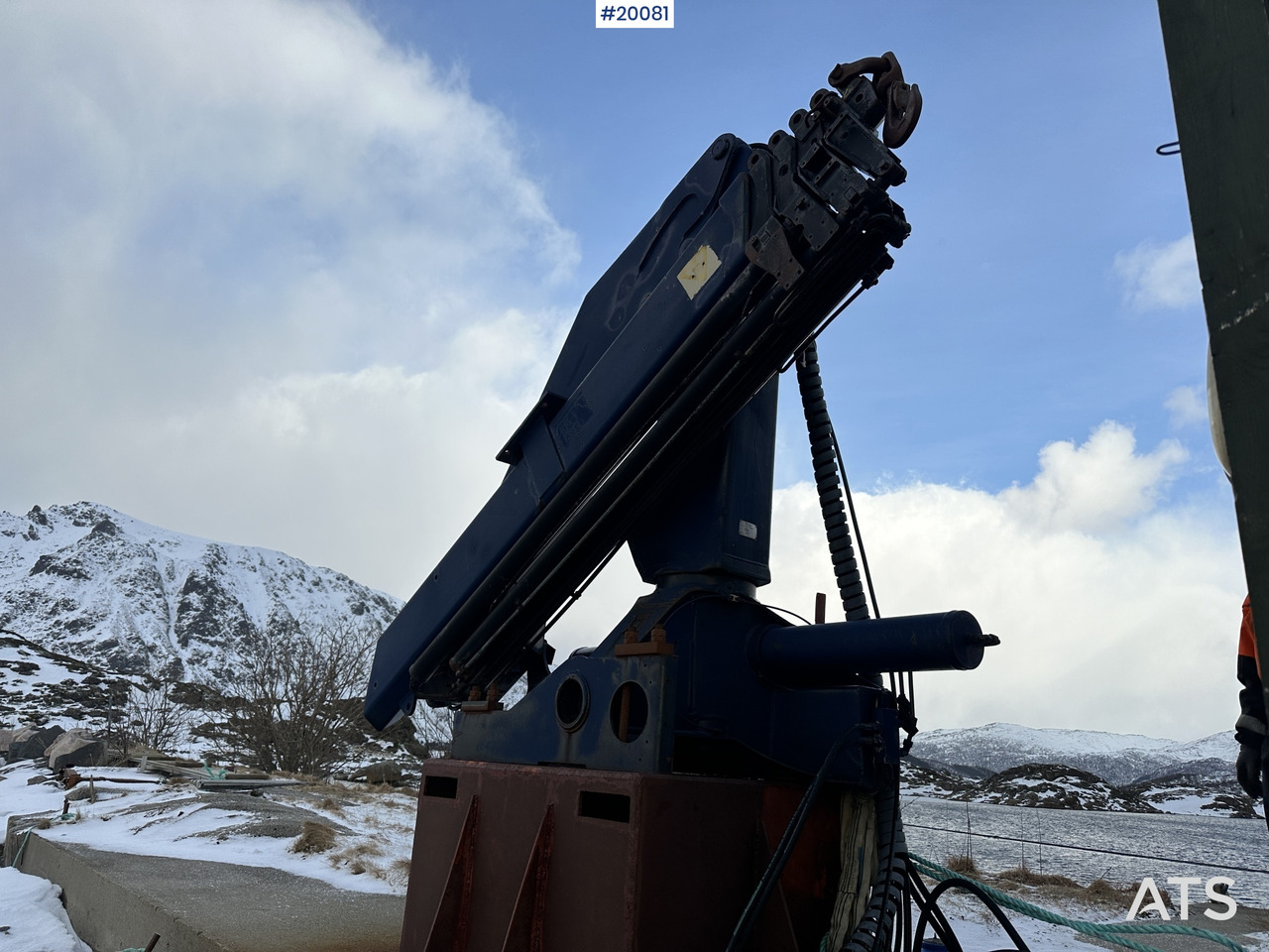 Palfinger PK 14080 C kran m/ hydraulikk pumpe - Lastbilkran: billede 2 Palfinger PK 14080 C kran m/ hydraulikk pumpe - Lastbilkran: billede 2