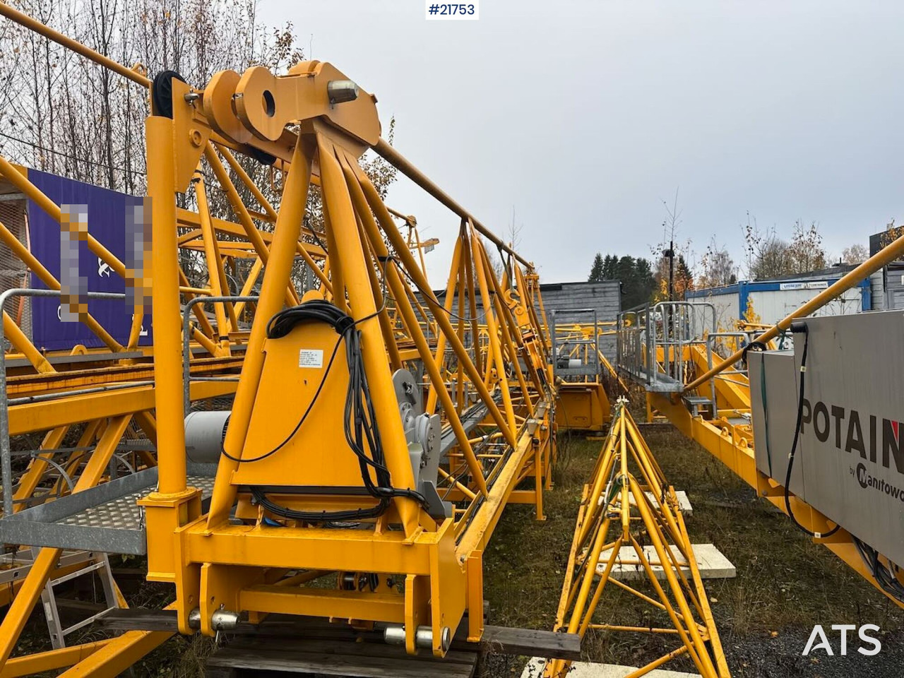 Potain MDT 109 2C Tårnkran - Tårnkran: billede 3 Potain MDT 109 2C Tårnkran - Tårnkran: billede 3