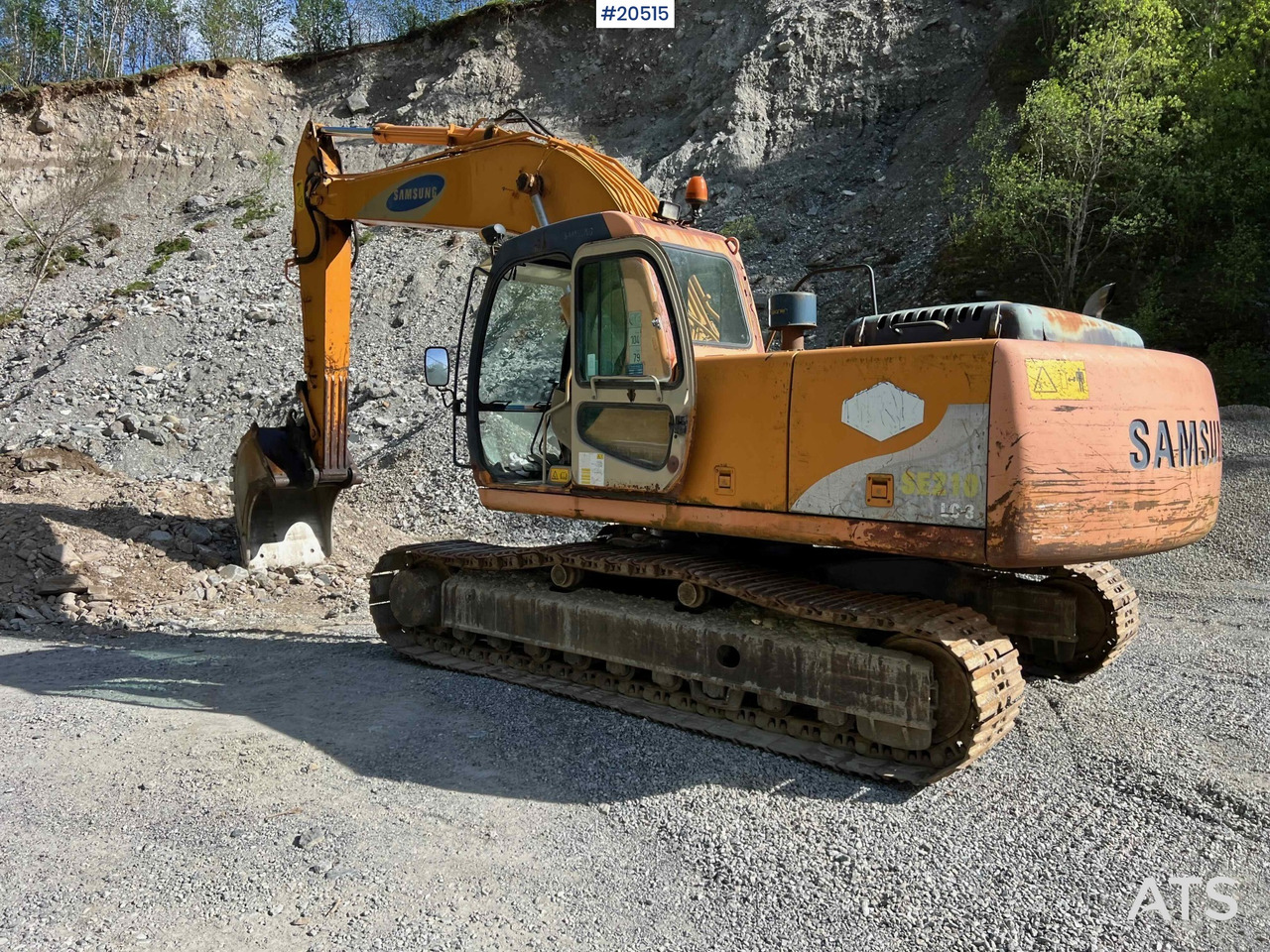 Samsung SE210 LC-3 - Bæltegravemaskine: billede 5 Samsung SE210 LC-3 - Bæltegravemaskine: billede 5