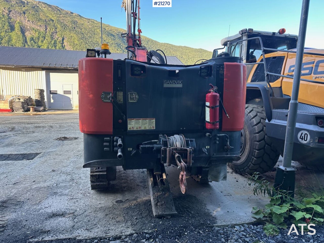 Sandvik DC400RI - Boremaskine: billede 4 Sandvik DC400RI - Boremaskine: billede 4