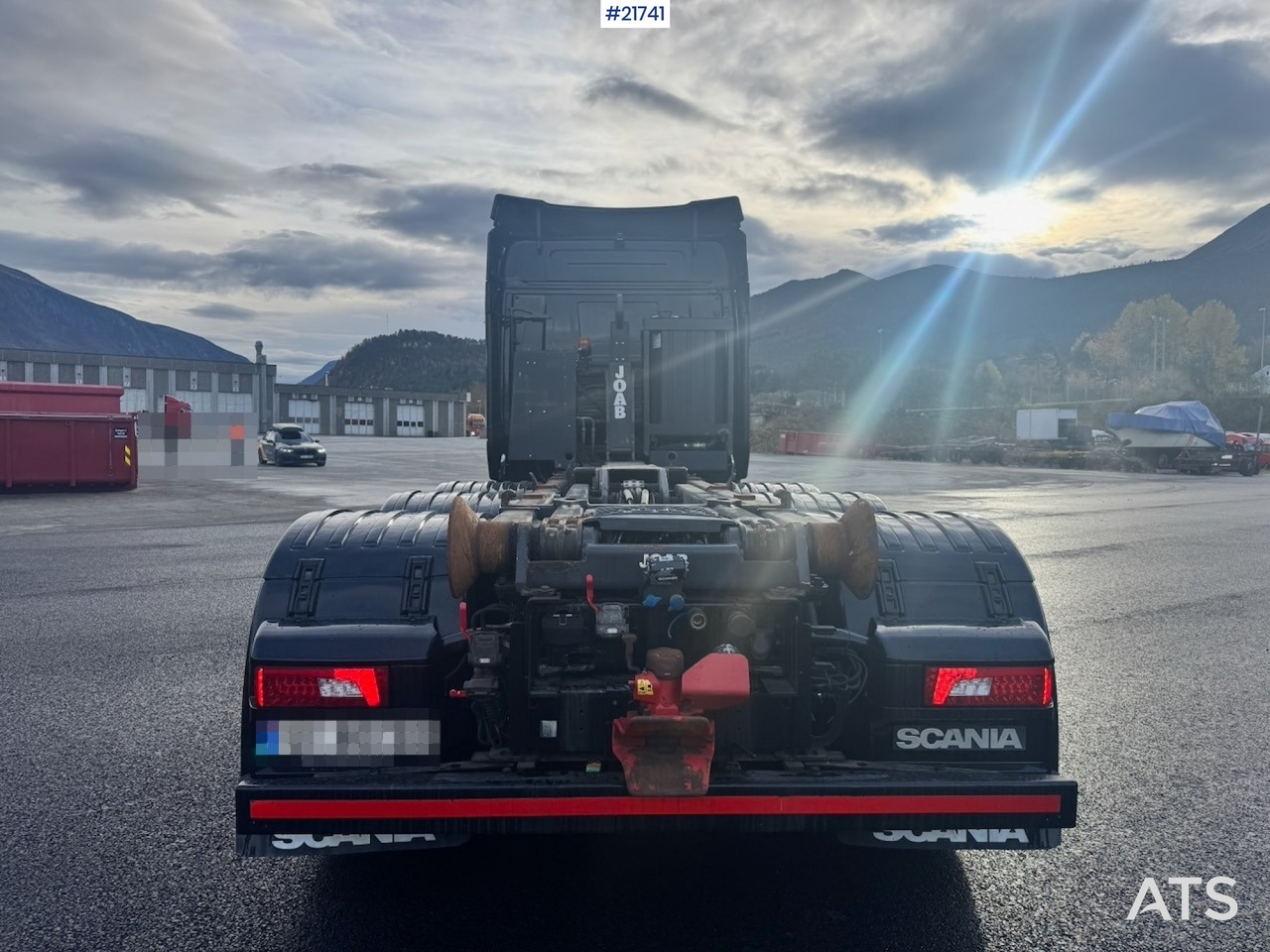 Scania 2018 Scania R580 Tridem Krokbil m/ Kranhydraulikk. Nylakkert! - Lastbil kroghejs: billede 5 Scania 2018 Scania R580 Tridem Krokbil m/ Kranhydraulikk. Nylakkert! - Lastbil kroghejs: billede 5