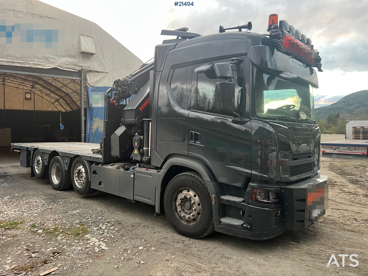Scania G560 - Lastbil med kran: billede 5 Scania G560 - Lastbil med kran: billede 5