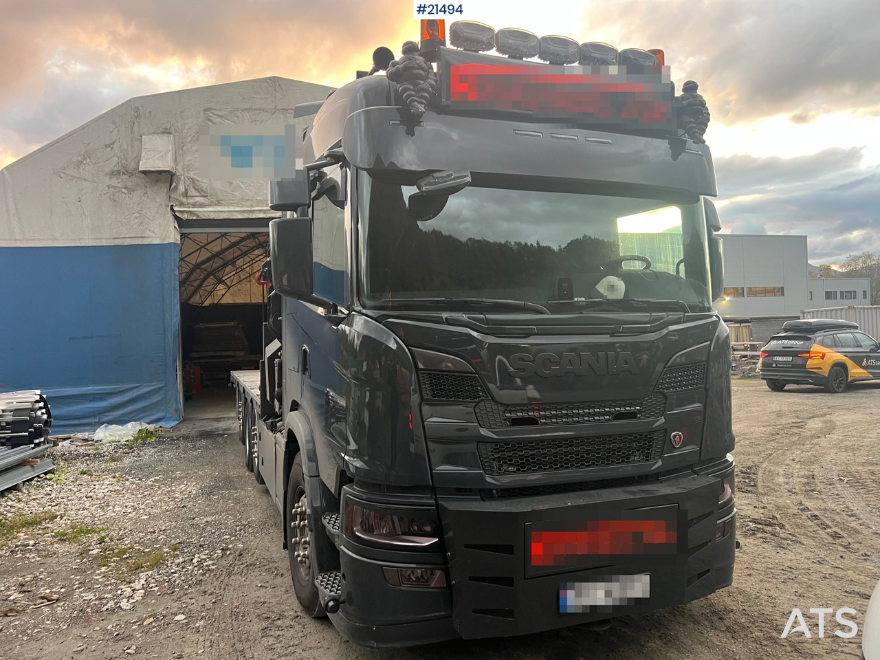 Scania G560 - Lastbil med kran: billede 3 Scania G560 - Lastbil med kran: billede 3