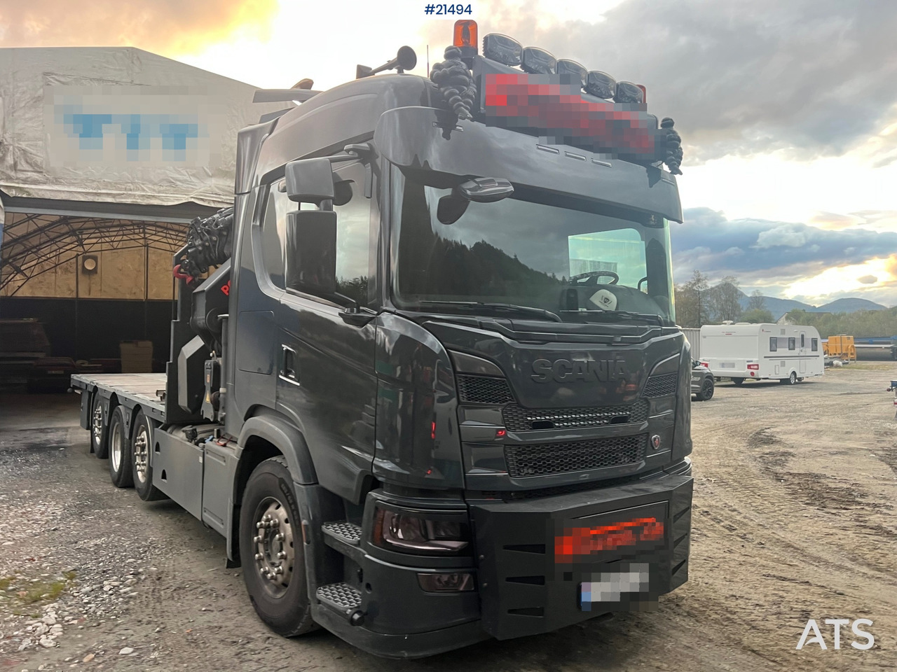 Scania G560 - Lastbil med kran: billede 4 Scania G560 - Lastbil med kran: billede 4