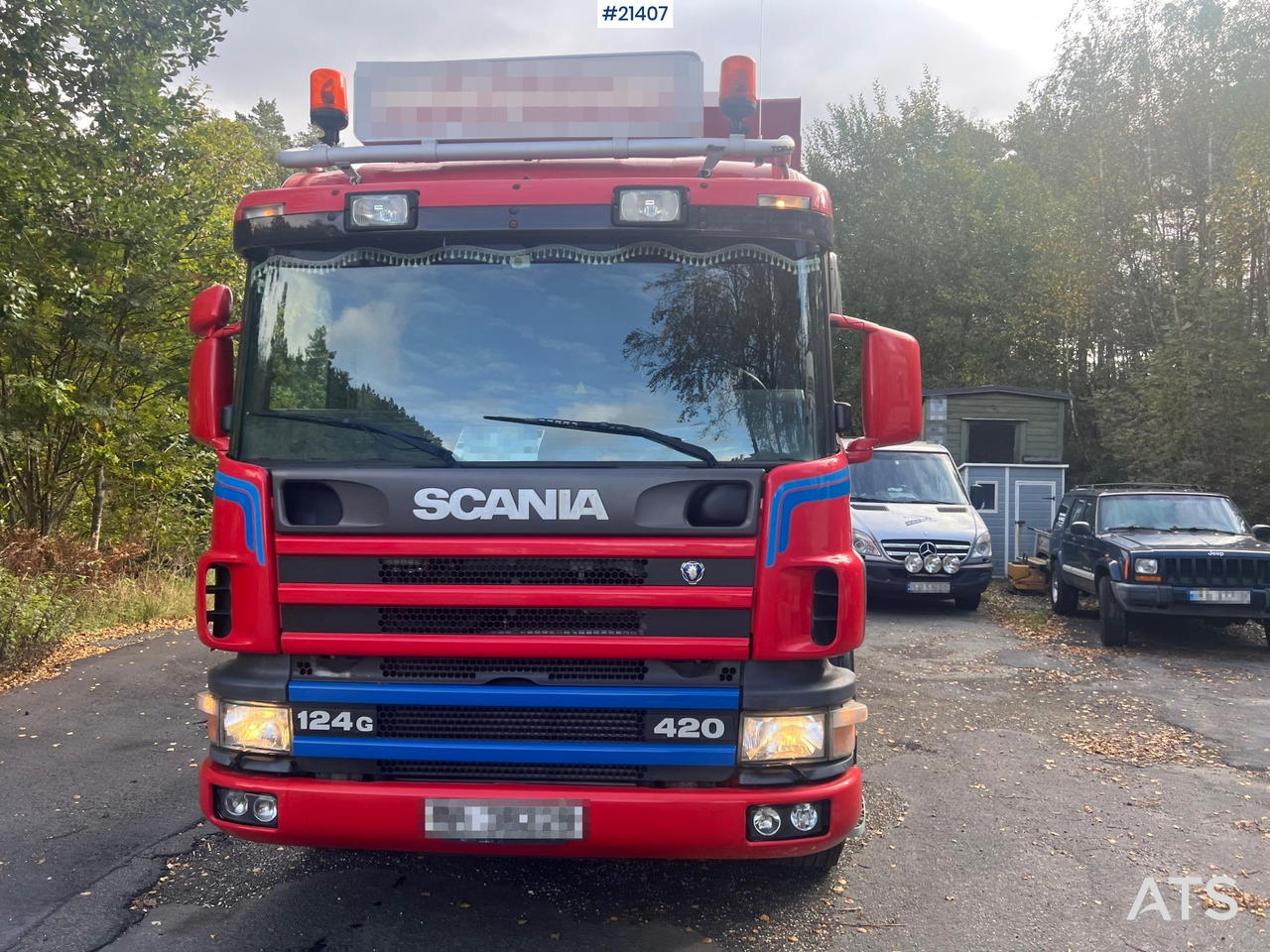 Scania P124G - Tipvogn lastbil: billede 4 Scania P124G - Tipvogn lastbil: billede 4