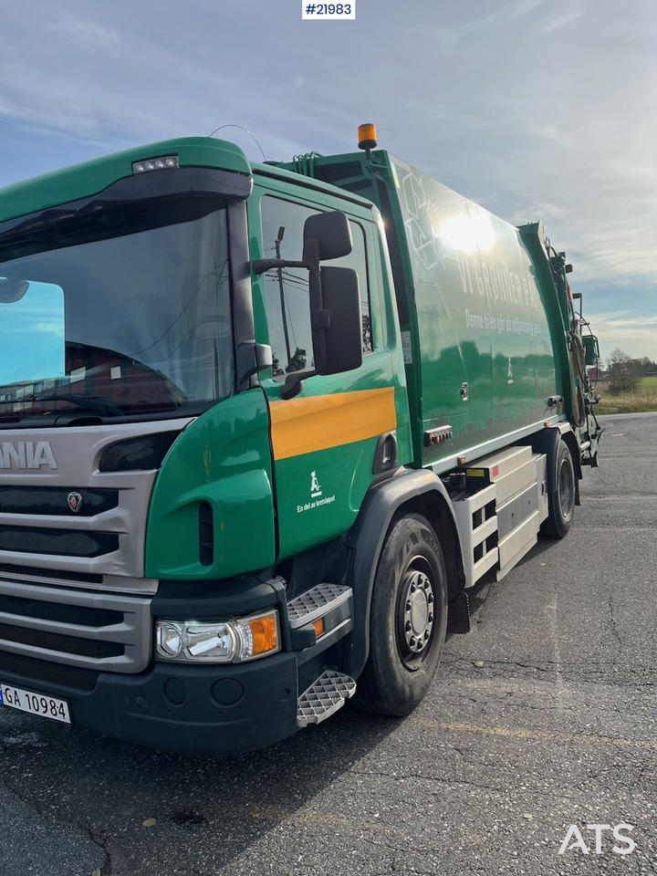Scania P280 2 Kammers Renovasjonsbil på Gass. - Affaldsmaskine: billede 2 Scania P280 2 Kammers Renovasjonsbil på Gass. - Affaldsmaskine: billede 2