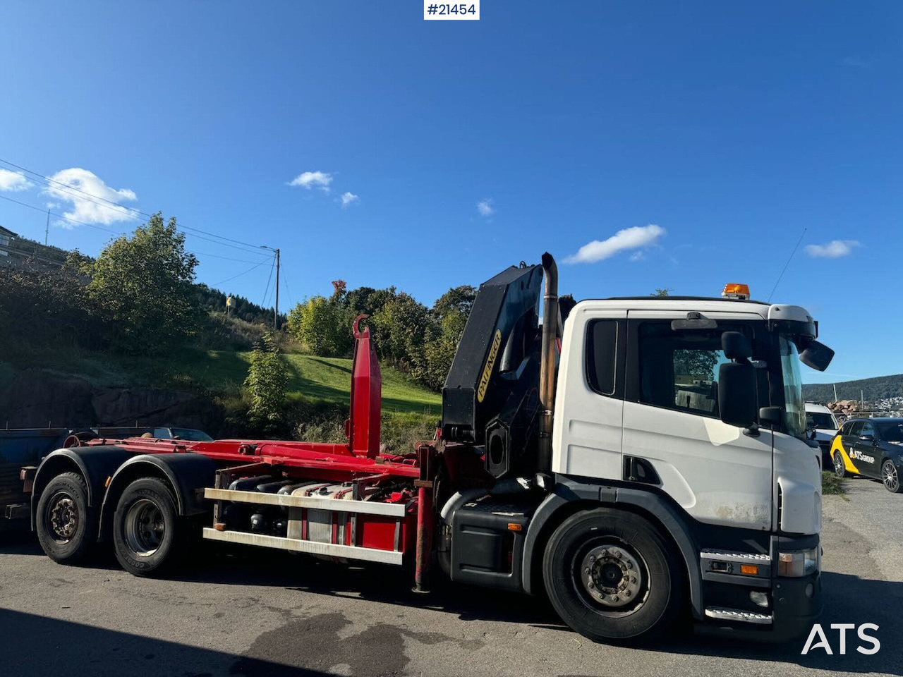 Scania P340 Krok/kranbil 23 t/m Palfinger kran - Lastbil med kran: billede 3 Scania P340 Krok/kranbil 23 t/m Palfinger kran - Lastbil med kran: billede 3