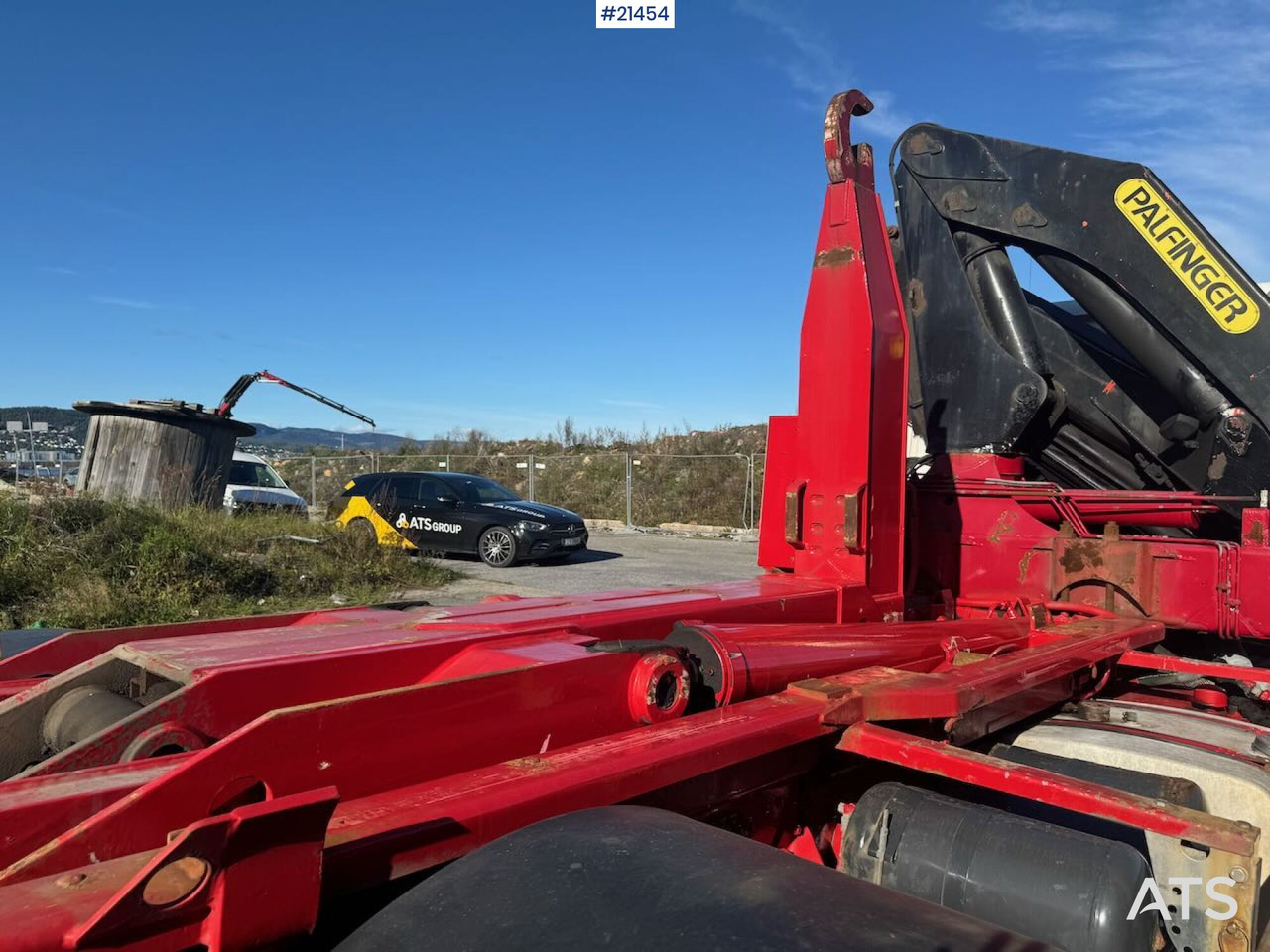 Lastbil med kran Scania P340: billede 28