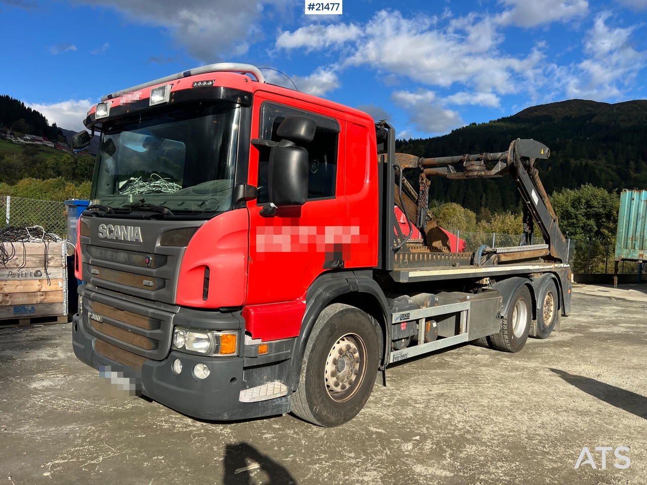 Scania P360 Liftdumper m/ rotator - Containerbil/ Veksellad lastbil: billede 2 Scania P360 Liftdumper m/ rotator - Containerbil/ Veksellad lastbil: billede 2