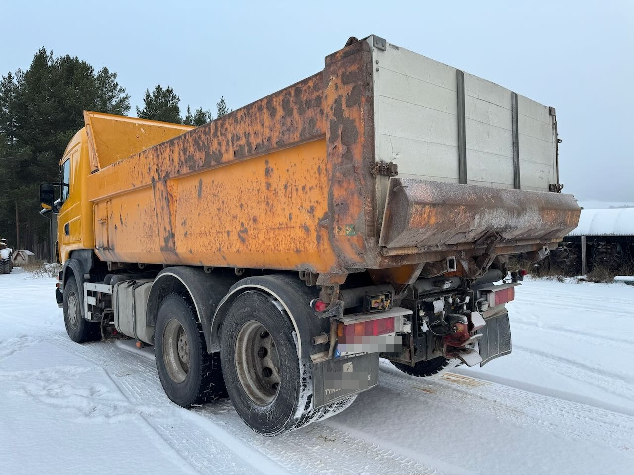 Scania R500 Brøyterigget Tippbil m/ underliggende skjær SE VIDEO - Tipvogn lastbil: billede 5 Scania R500 Brøyterigget Tippbil m/ underliggende skjær SE VIDEO - Tipvogn lastbil: billede 5