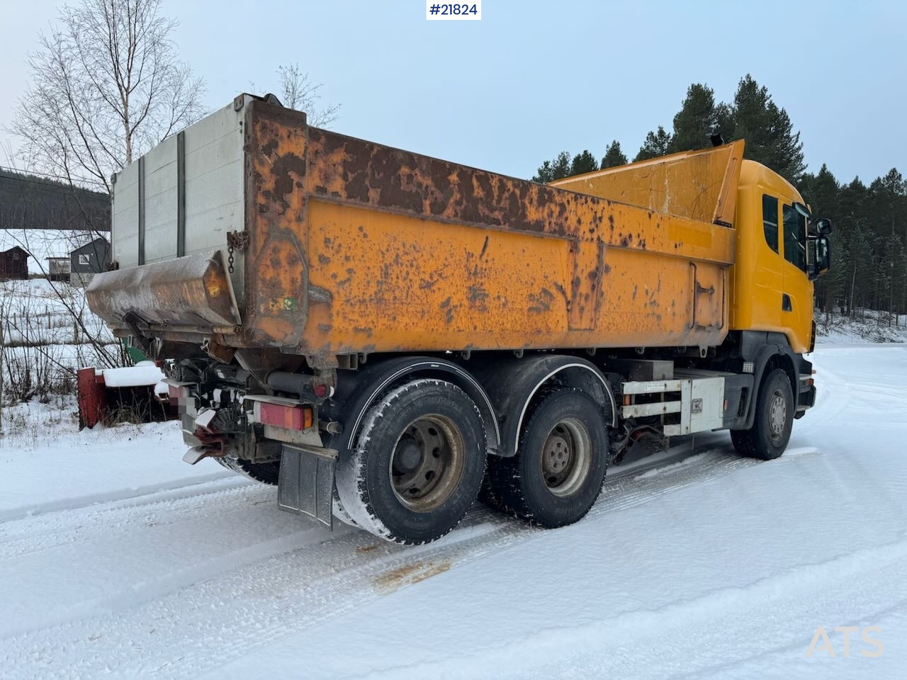 Scania R500 Brøyterigget Tippbil m/ underliggende skjær SE VIDEO - Tipvogn lastbil: billede 3 Scania R500 Brøyterigget Tippbil m/ underliggende skjær SE VIDEO - Tipvogn lastbil: billede 3