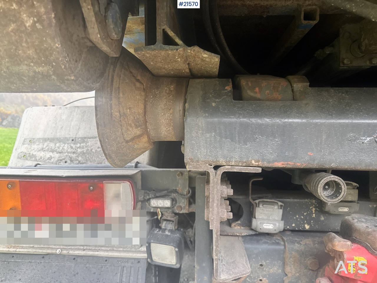 Lastbil kroghejs Scania R500 Krokbil m/ Kasse: billede 22