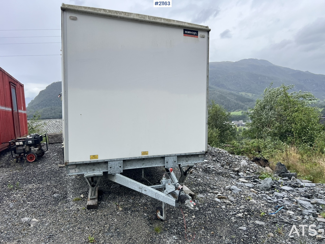 Scanvogn Boligbrakke - Skur container, Anhænger: billede 5 Scanvogn Boligbrakke - Skur container, Anhænger: billede 5