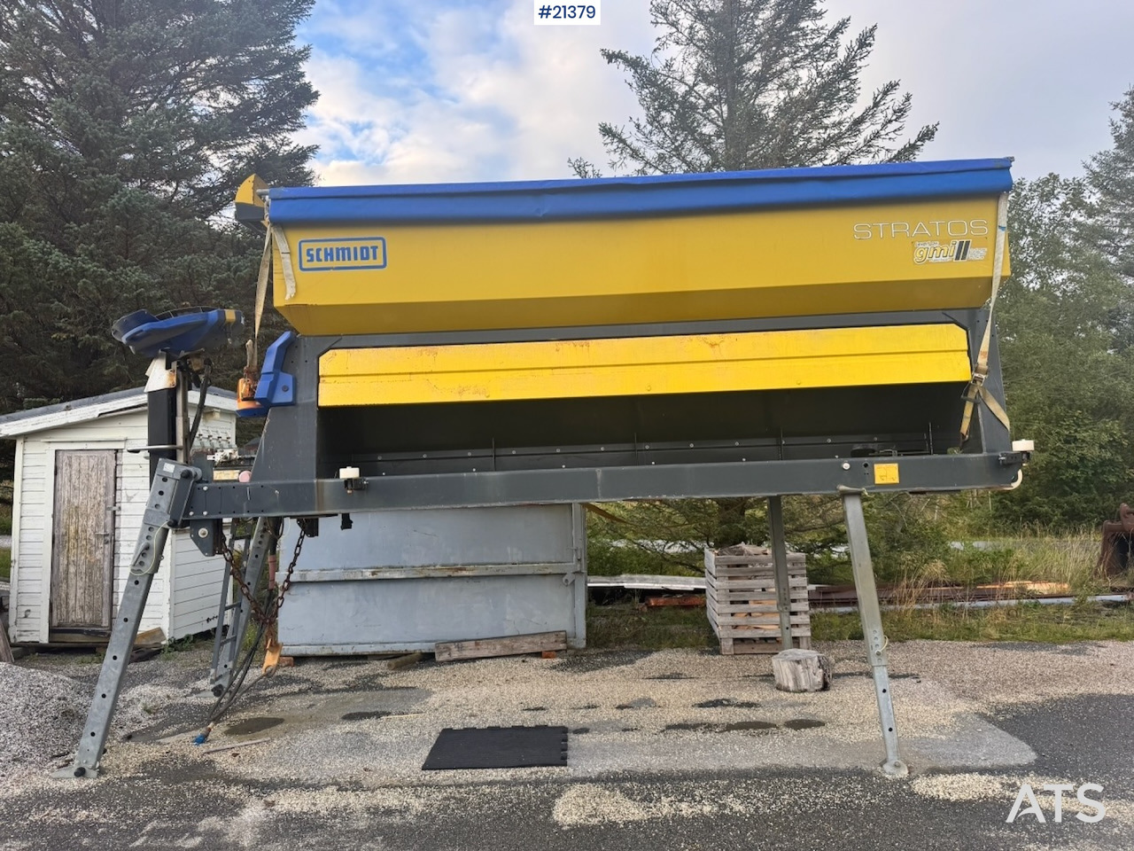 Schmidt 2015 Schmidt Stratos Spreder – Lastebilmontert – 9m3 - Sand-/ Saltspreder: billede 2 Schmidt 2015 Schmidt Stratos Spreder – Lastebilmontert – 9m3 - Sand-/ Saltspreder: billede 2