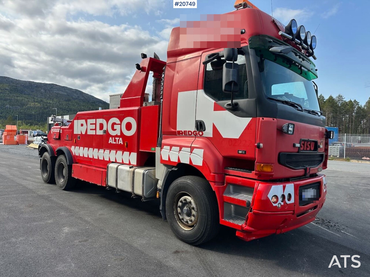 Sisu E18M 6x4 tungberger m/ EKA påbygg og kjettinger. SE VIDEO - Bjærgningskøretøj: billede 4 Sisu E18M 6x4 tungberger m/ EKA påbygg og kjettinger. SE VIDEO - Bjærgningskøretøj: billede 4