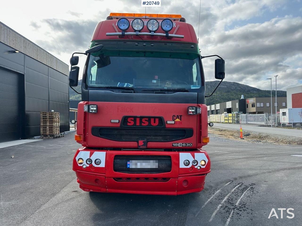 Sisu E18M 6x4 tungberger m/ EKA påbygg og kjettinger. SE VIDEO - Bjærgningskøretøj: billede 3 Sisu E18M 6x4 tungberger m/ EKA påbygg og kjettinger. SE VIDEO - Bjærgningskøretøj: billede 3