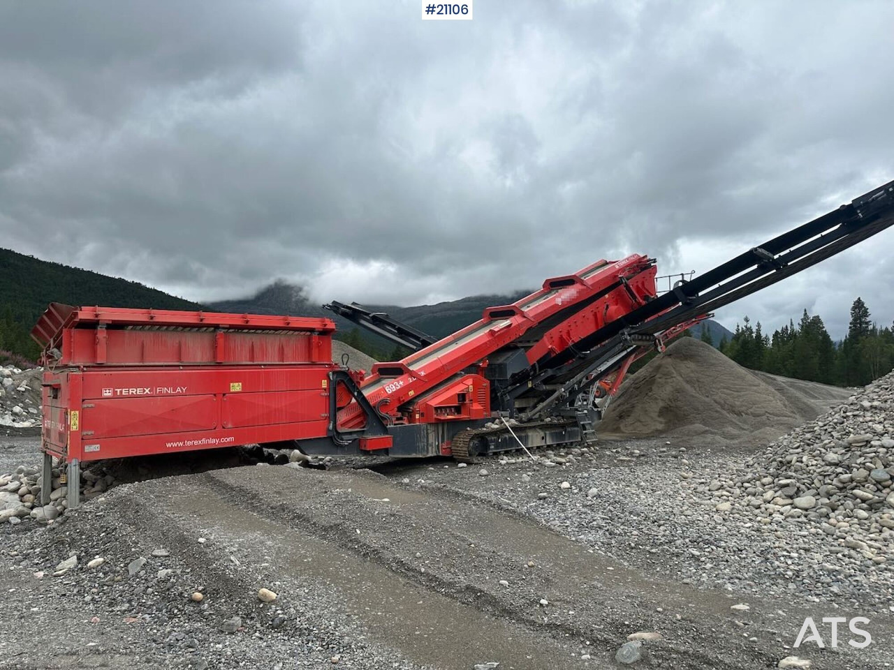 Terex Finlay 693+ sikteverk. - Sorterværk: billede 1 Terex Finlay 693+ sikteverk. - Sorterværk: billede 1