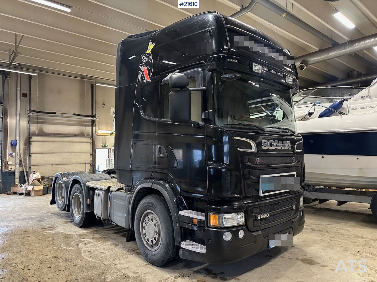 Scania R620 6x2 trekkvogn m/ tipphydraulikk og opplegg for asfaltpåbygg. Clutch byttet i juni. SE VIDEO. - Trækker: billede 2 Scania R620 6x2 trekkvogn m/ tipphydraulikk og opplegg for asfaltpåbygg. Clutch byttet i juni. SE VIDEO. - Trækker: billede 2
