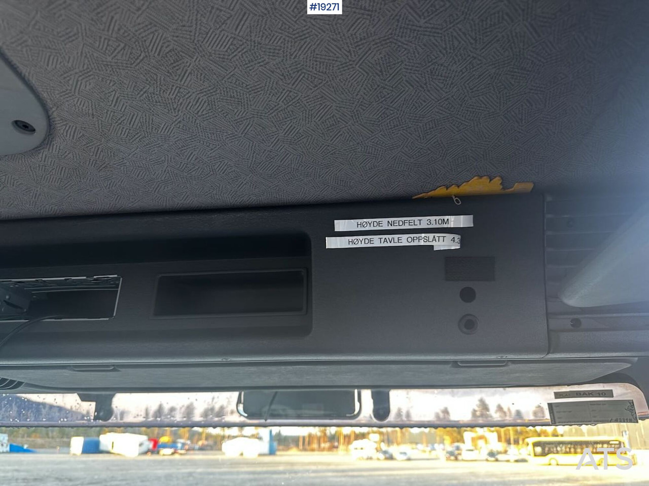 Utility/ Speciel maskine, Lastbil Scania P94 bufferbil m/ Euroskilt pute. Lav km: billede 31