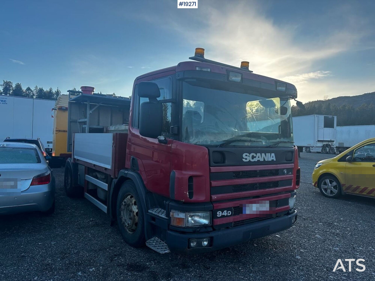 Scania P94 bufferbil m/ Euroskilt pute. Lav km - Utility/ Speciel maskine, Lastbil: billede 1 Scania P94 bufferbil m/ Euroskilt pute. Lav km - Utility/ Speciel maskine, Lastbil: billede 1
