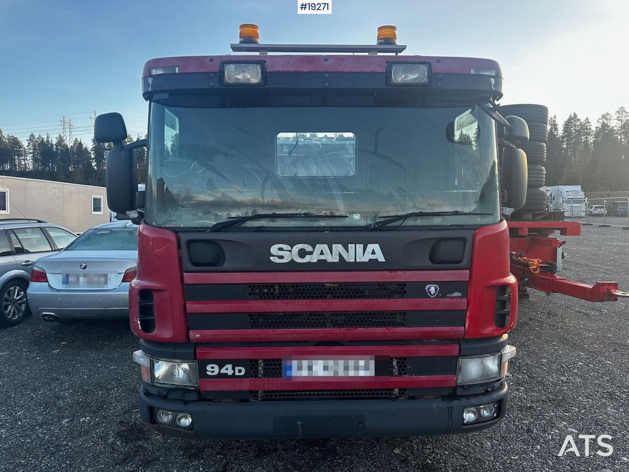 Scania P94 bufferbil m/ Euroskilt pute. Lav km - Utility/ Speciel maskine, Lastbil: billede 2 Scania P94 bufferbil m/ Euroskilt pute. Lav km - Utility/ Speciel maskine, Lastbil: billede 2
