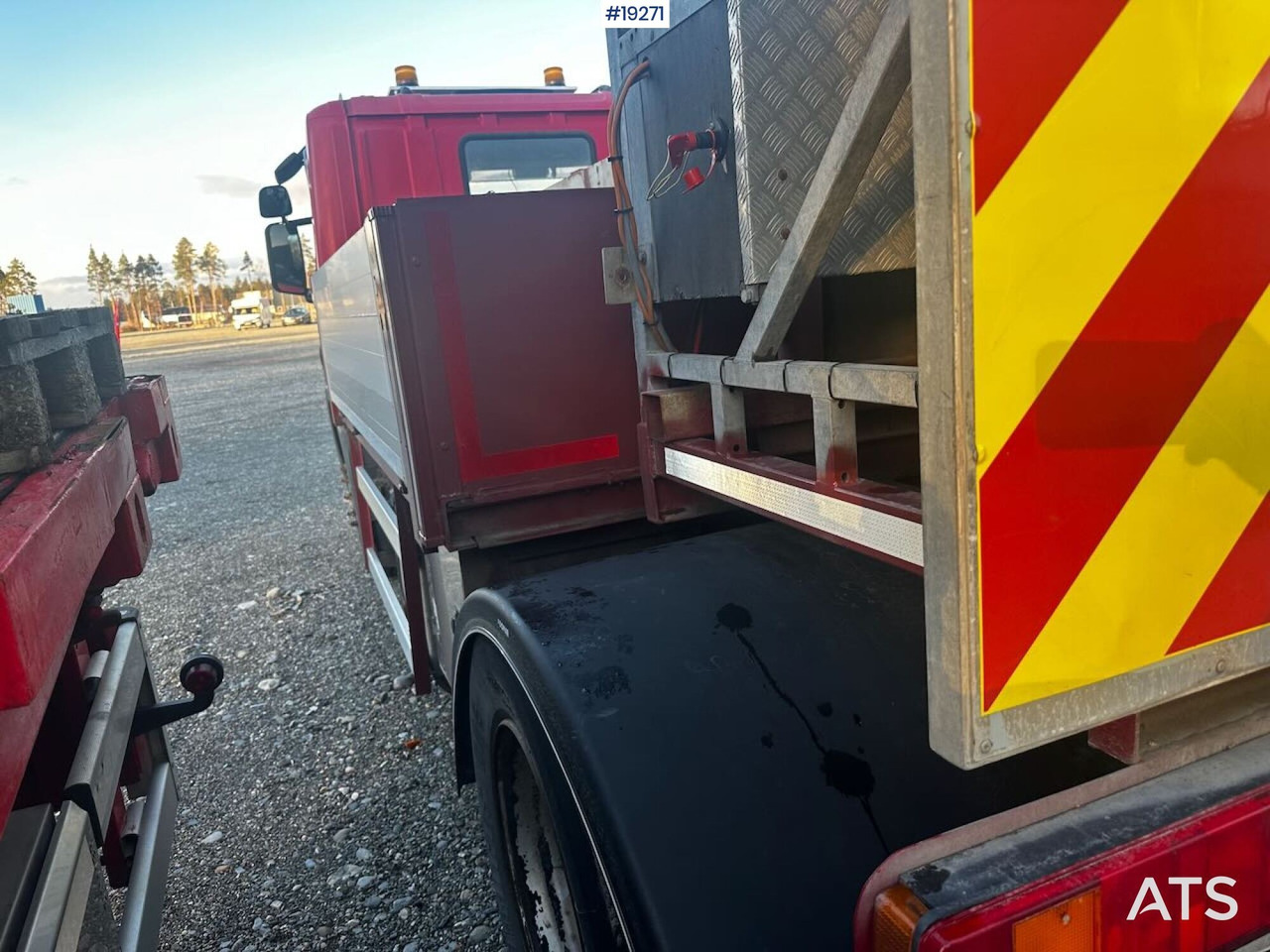 Scania P94 bufferbil m/ Euroskilt pute. Lav km - Utility/ Speciel maskine, Lastbil: billede 5 Scania P94 bufferbil m/ Euroskilt pute. Lav km - Utility/ Speciel maskine, Lastbil: billede 5