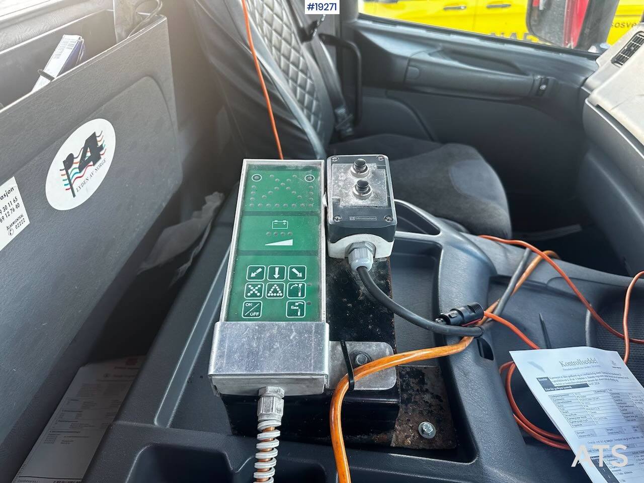 Utility/ Speciel maskine, Lastbil Scania P94 bufferbil m/ Euroskilt pute. Lav km: billede 28