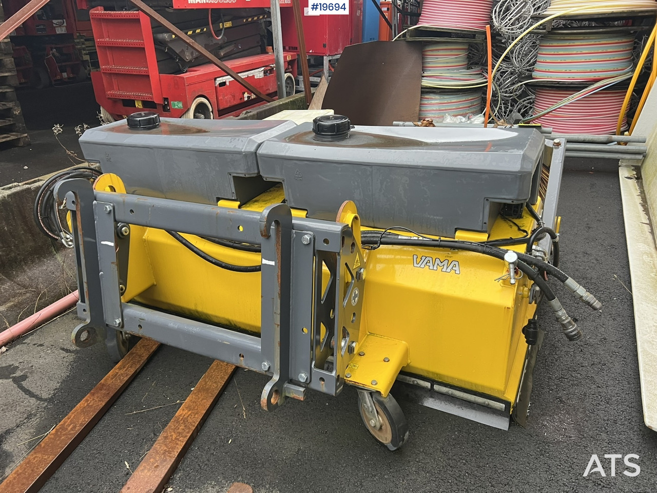 Vama EHK 2200 - Børste til fejemaskiner: billede 2 Vama EHK 2200 - Børste til fejemaskiner: billede 2