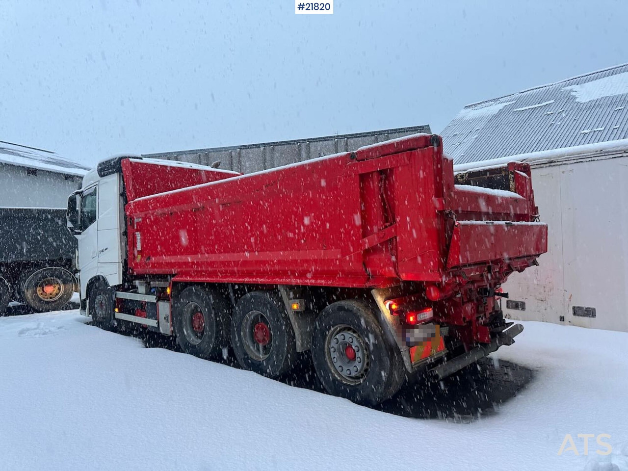 Volvo 2017 Volvo FH540 8x4 tippbil m/ ny dual clutch - Tipvogn lastbil: billede 4 Volvo 2017 Volvo FH540 8x4 tippbil m/ ny dual clutch - Tipvogn lastbil: billede 4