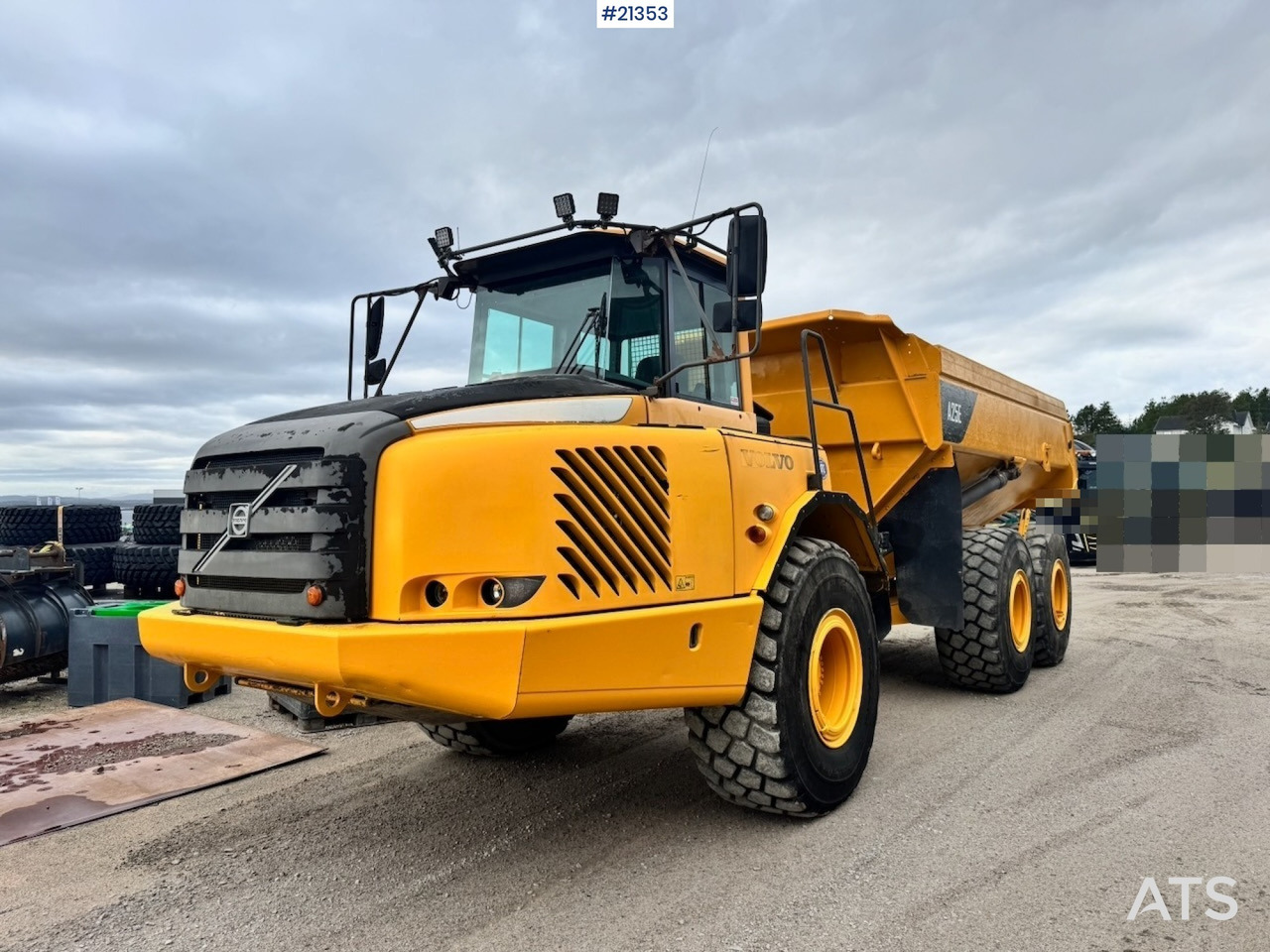 Volvo A25E - Knækstyret dumper: billede 1 Volvo A25E - Knækstyret dumper: billede 1