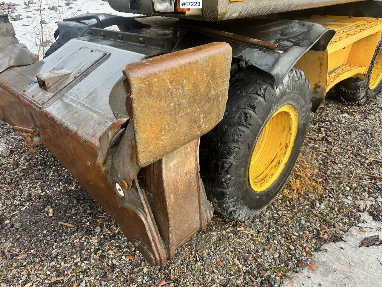 Hjulgravemaskine Volvo EW160B: billede 13