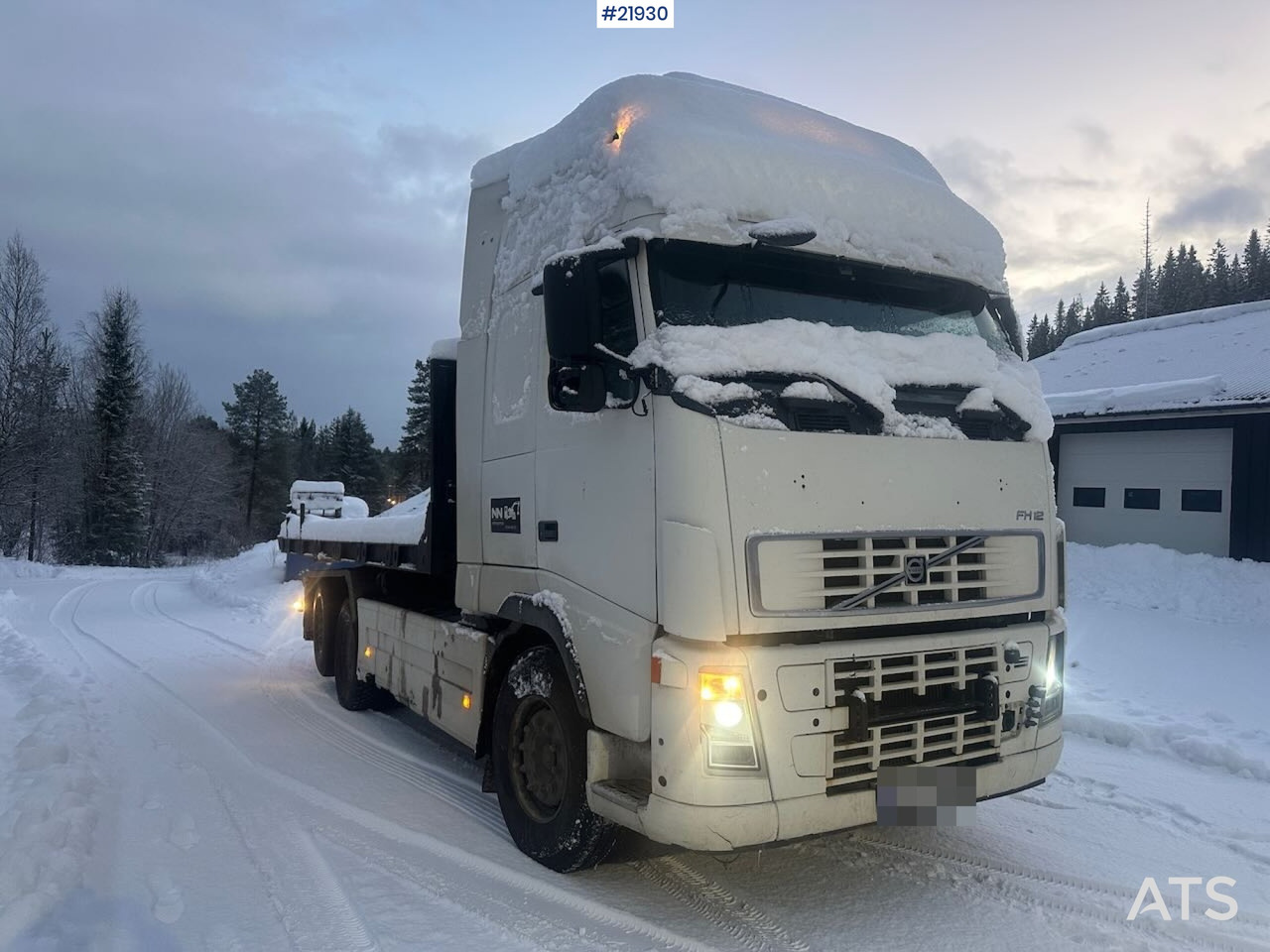 Volvo FH12 brøyterigget krokbil m/ danskerumpe og flak. SE VIDEO - Lastbil kroghejs: billede 4 Volvo FH12 brøyterigget krokbil m/ danskerumpe og flak. SE VIDEO - Lastbil kroghejs: billede 4