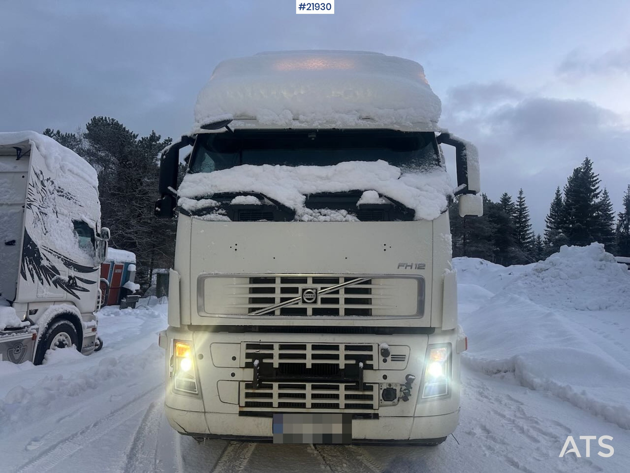 Volvo FH12 brøyterigget krokbil m/ danskerumpe og flak. SE VIDEO - Lastbil kroghejs: billede 3 Volvo FH12 brøyterigget krokbil m/ danskerumpe og flak. SE VIDEO - Lastbil kroghejs: billede 3