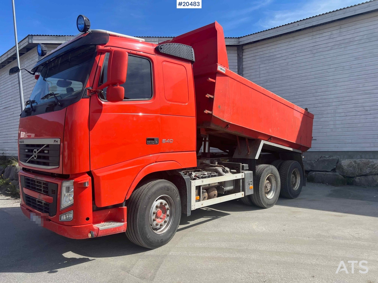 Volvo FH13 540 - Tipvogn lastbil: billede 2 Volvo FH13 540 - Tipvogn lastbil: billede 2