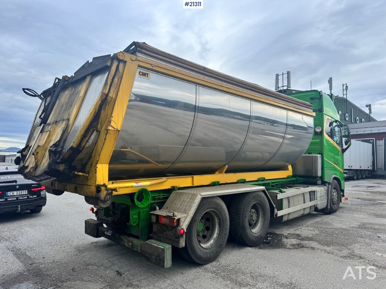 Lastbil kroghejs Volvo FH16 750 6x2 Krokbil: billede 6