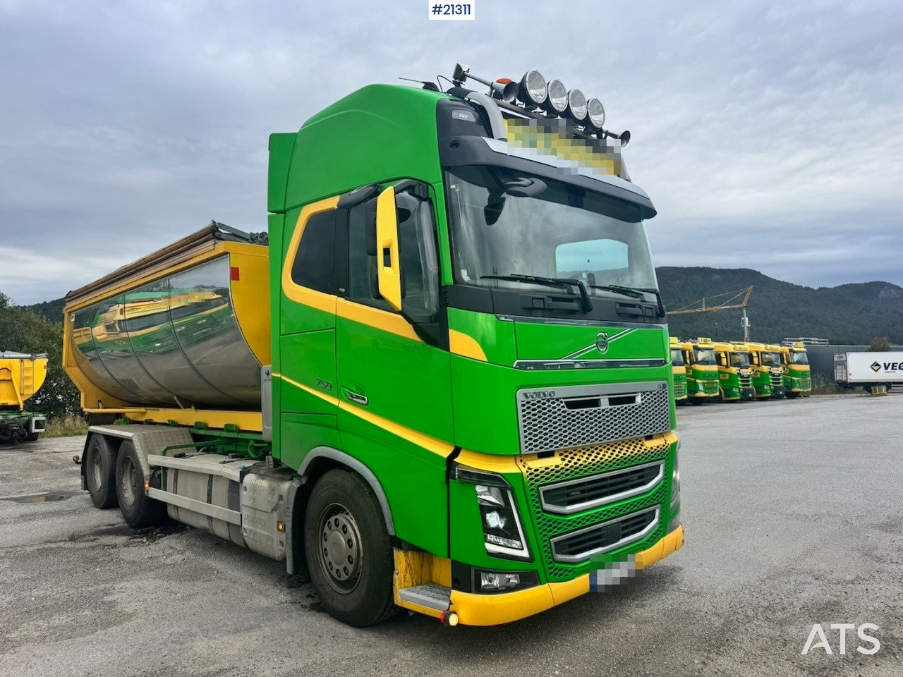 Lastbil kroghejs Volvo FH16 750 6x2 Krokbil: billede 10
