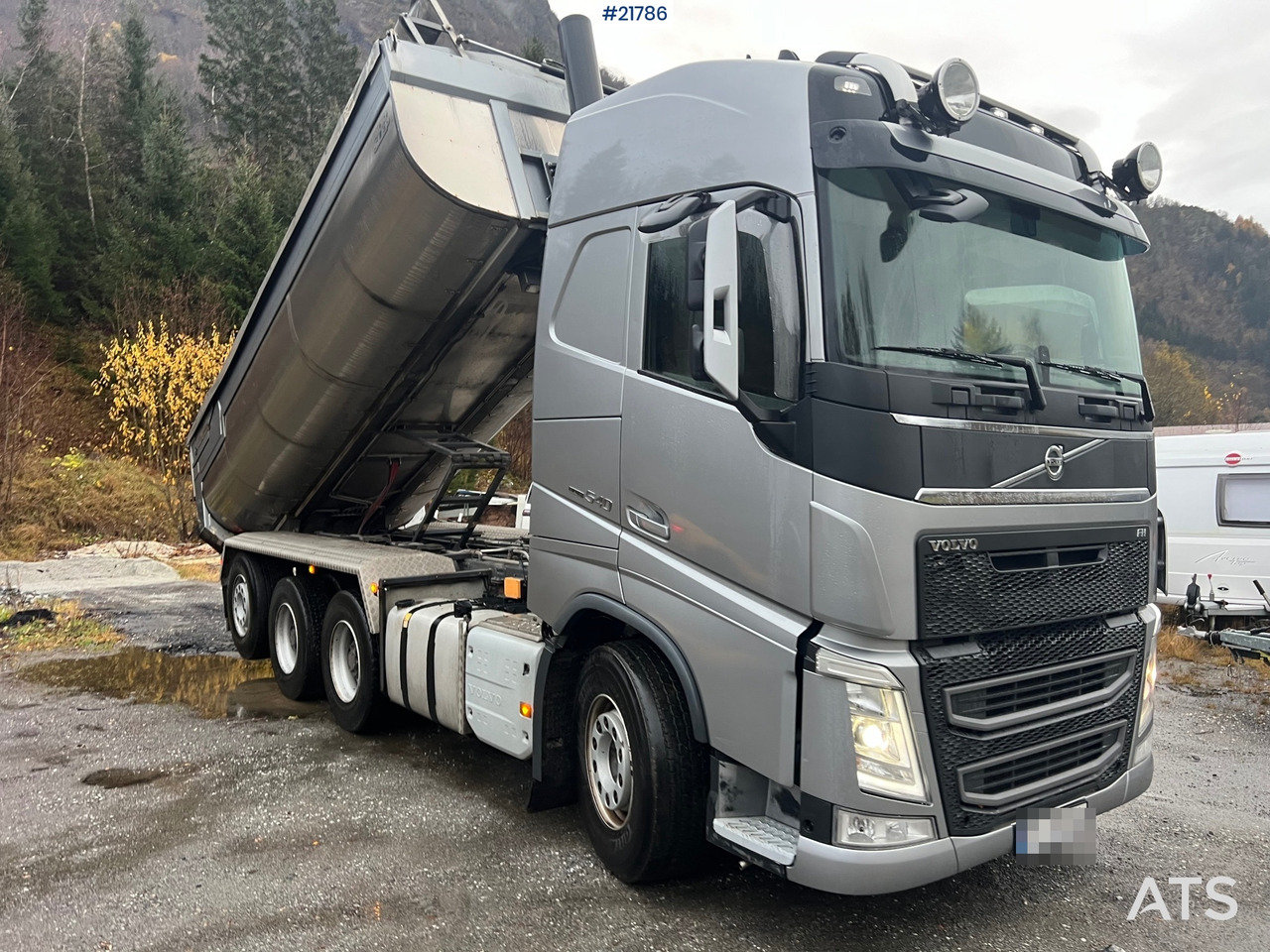 Volvo FH540 8x4 asfaltbil m/ mtdk k218 2 akslet asfalthenger - Tipvogn lastbil: billede 4 Volvo FH540 8x4 asfaltbil m/ mtdk k218 2 akslet asfalthenger - Tipvogn lastbil: billede 4