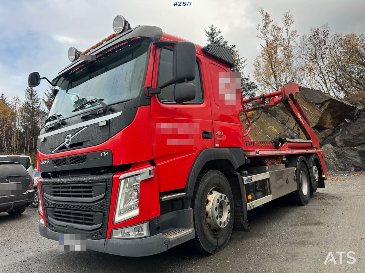 Volvo FM 410 liftdumper 6x2 m/ Laxo påbygg, utskyt og rotator. - Liftdumper lastbil: billede 2 Volvo FM 410 liftdumper 6x2 m/ Laxo påbygg, utskyt og rotator. - Liftdumper lastbil: billede 2