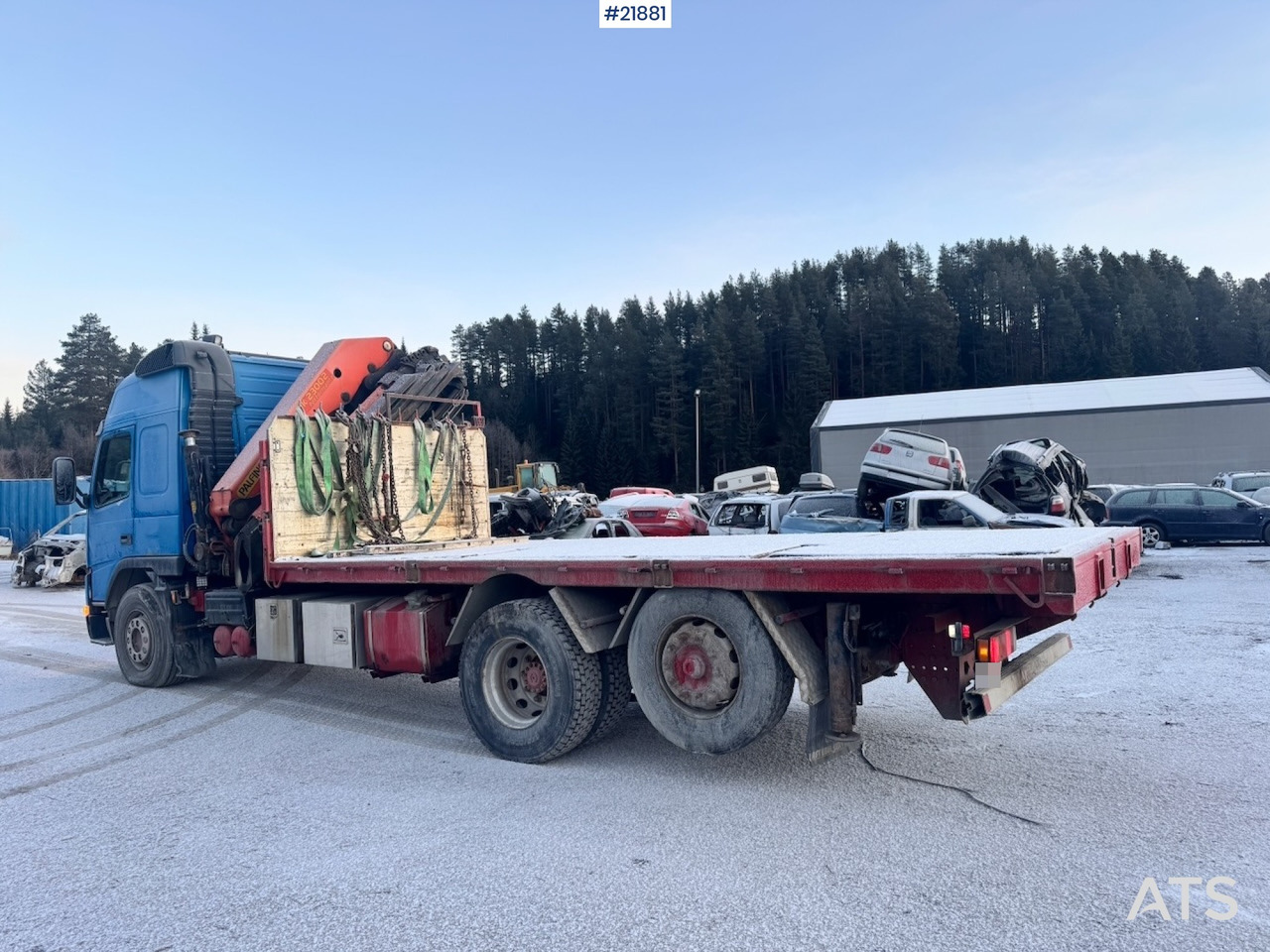 Volvo FM12 6x2 Kranbil m/ 23 t/m Palfinger kran - Lastbil med kran: billede 5 Volvo FM12 6x2 Kranbil m/ 23 t/m Palfinger kran - Lastbil med kran: billede 5