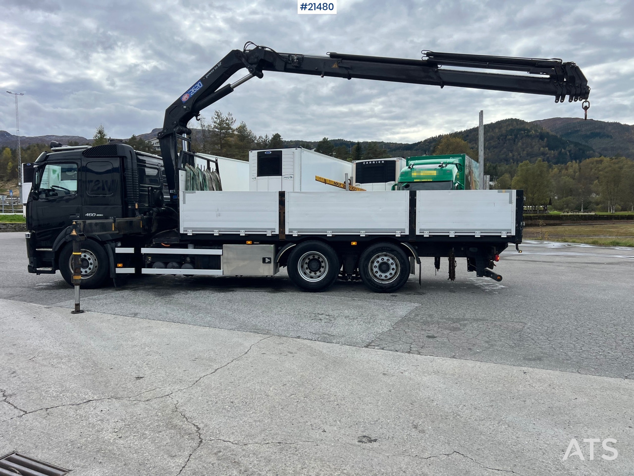 Volvo FM460 6x2 Kranbil m/ 2018 26t/m HMF kran - Lastbil med kran: billede 4 Volvo FM460 6x2 Kranbil m/ 2018 26t/m HMF kran - Lastbil med kran: billede 4