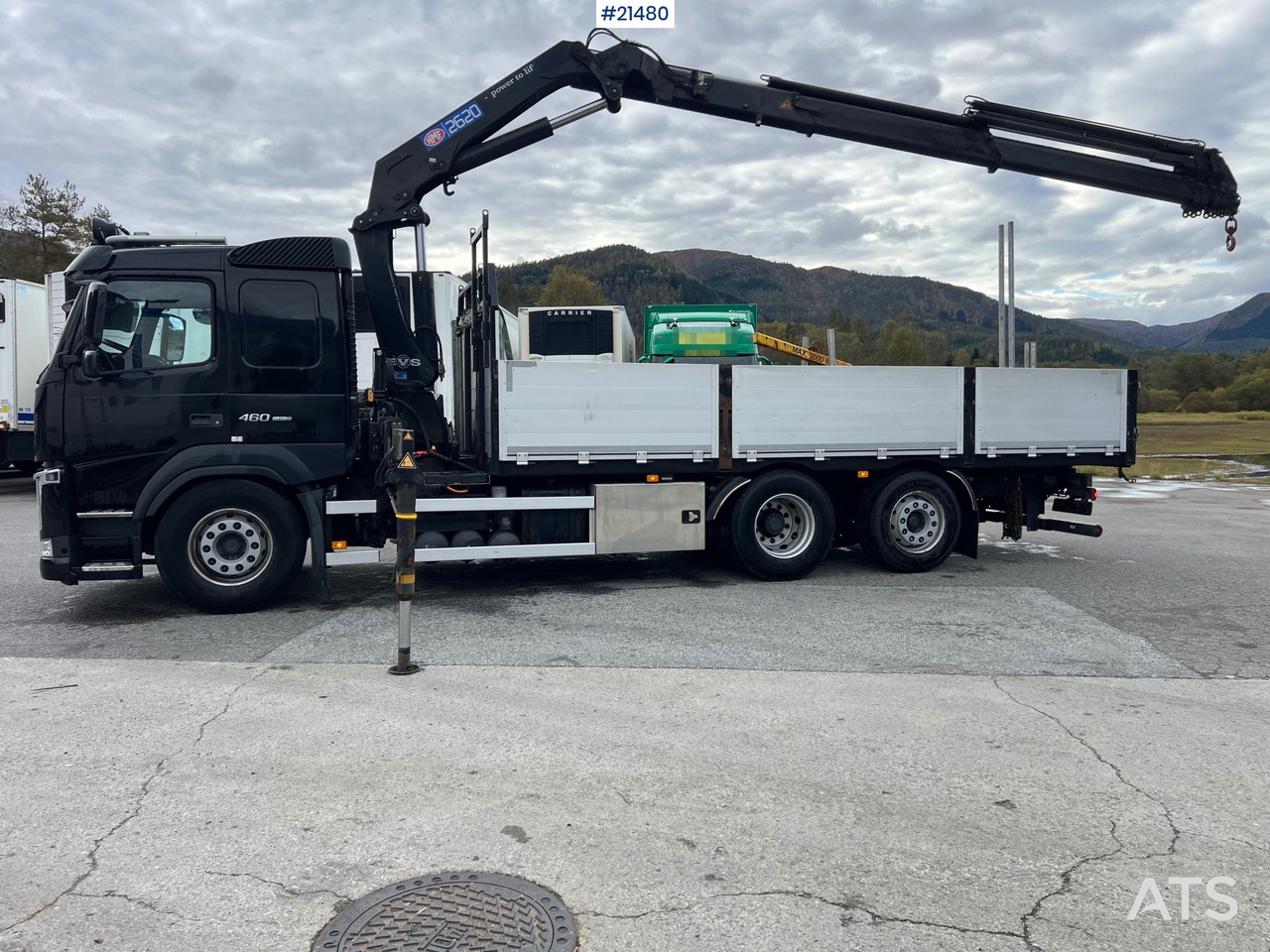 Volvo FM460 6x2 Kranbil m/ 2018 26t/m HMF kran - Lastbil med kran: billede 2 Volvo FM460 6x2 Kranbil m/ 2018 26t/m HMF kran - Lastbil med kran: billede 2