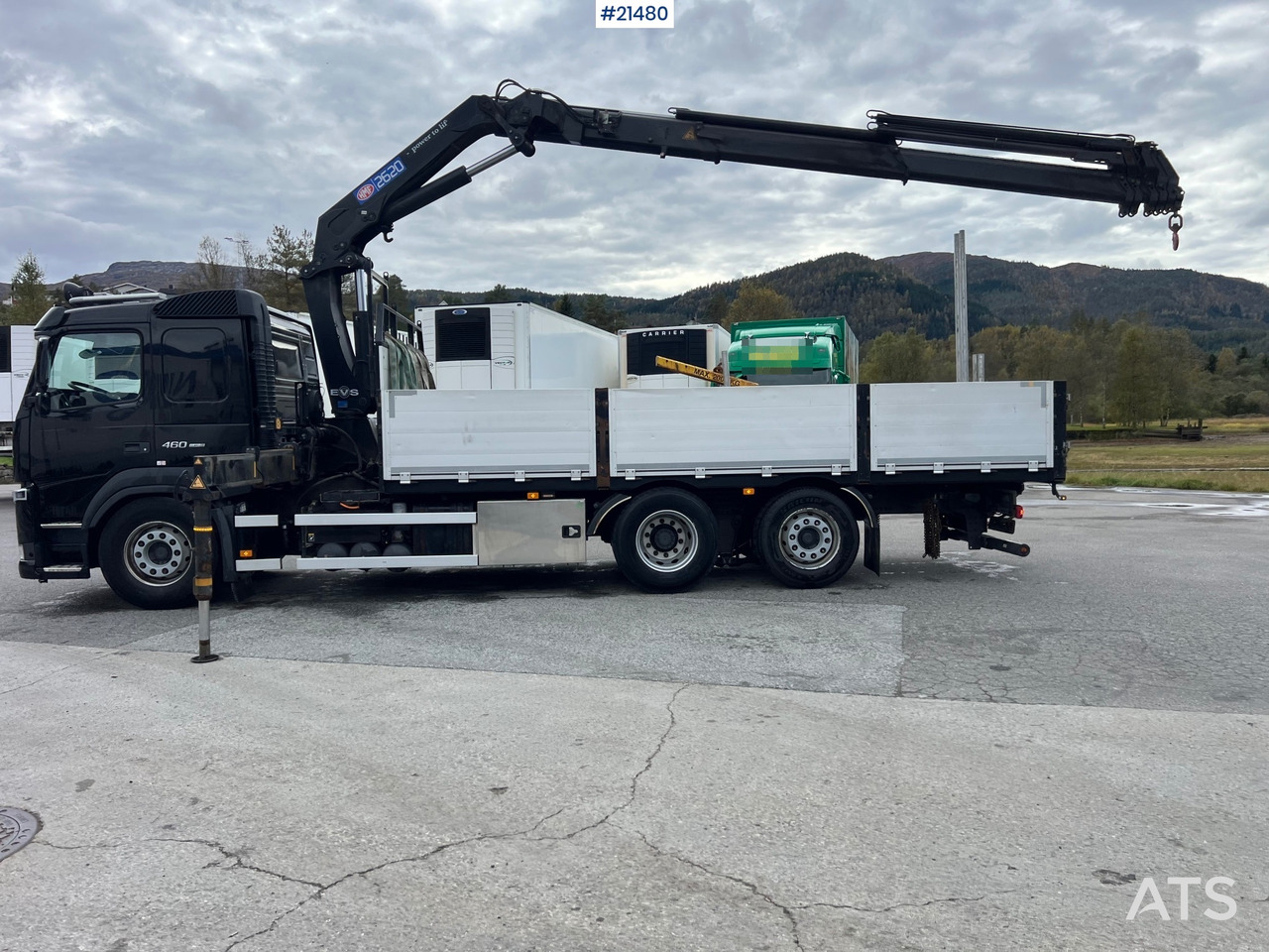 Volvo FM460 6x2 Kranbil m/ 2018 26t/m HMF kran - Lastbil med kran: billede 3 Volvo FM460 6x2 Kranbil m/ 2018 26t/m HMF kran - Lastbil med kran: billede 3