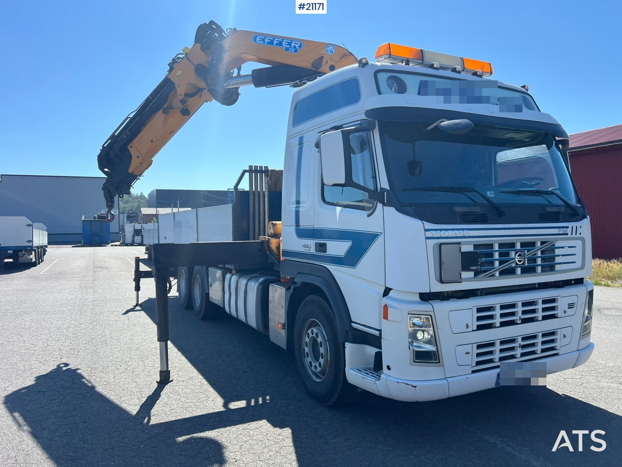 Volvo FM480 kranbil m/2008, 370.11/8S Effer kran SE VIDEO - Lastbil med kran: billede 1 Volvo FM480 kranbil m/2008, 370.11/8S Effer kran SE VIDEO - Lastbil med kran: billede 1