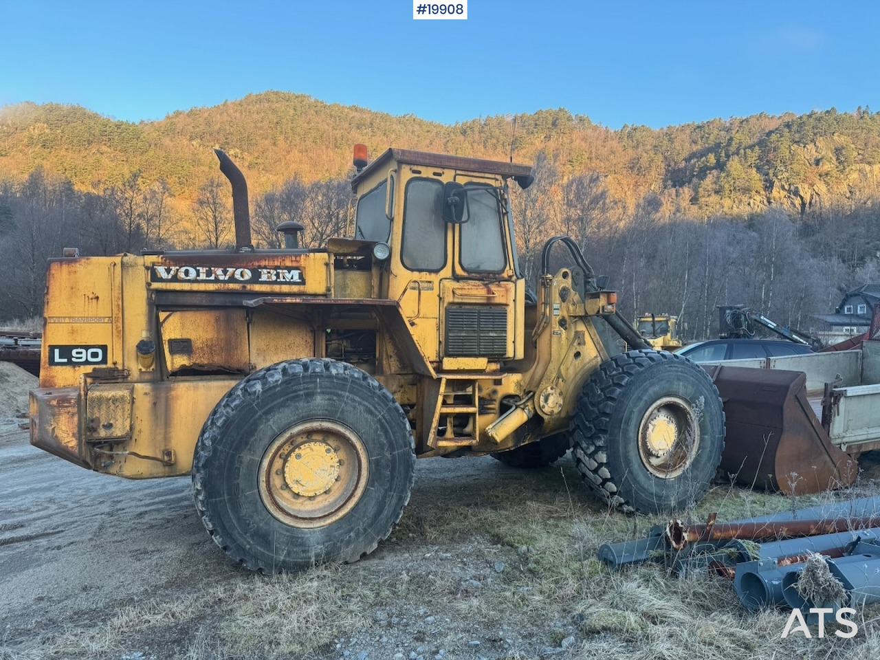 Volvo L90 Hjullaster m/ Skuffe - Gummihjulslæsser: billede 3 Volvo L90 Hjullaster m/ Skuffe - Gummihjulslæsser: billede 3