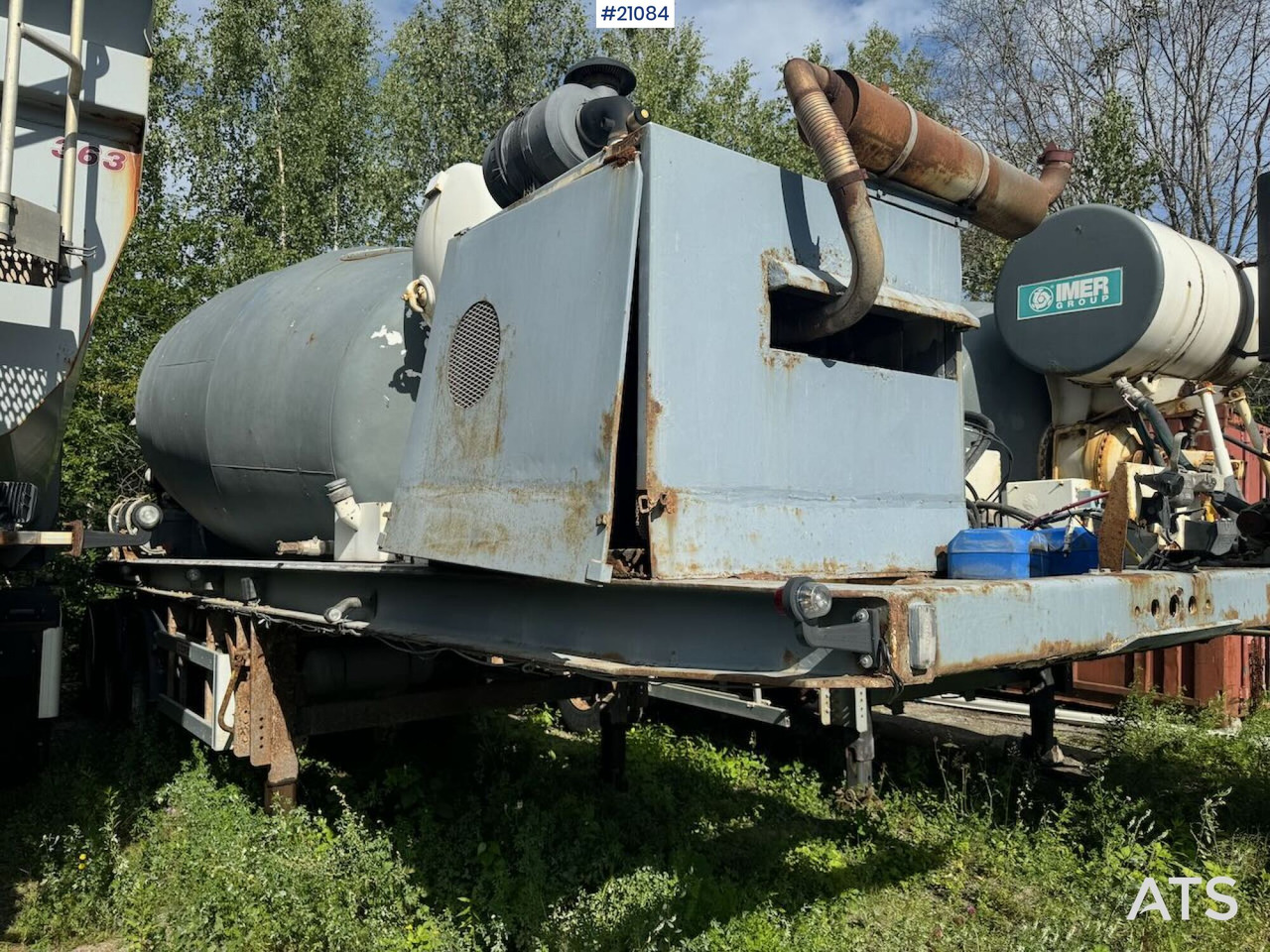 Zorzi Zorzi 41S Betongtralle - Betontrailer: billede 2 Zorzi Zorzi 41S Betongtralle - Betontrailer: billede 2