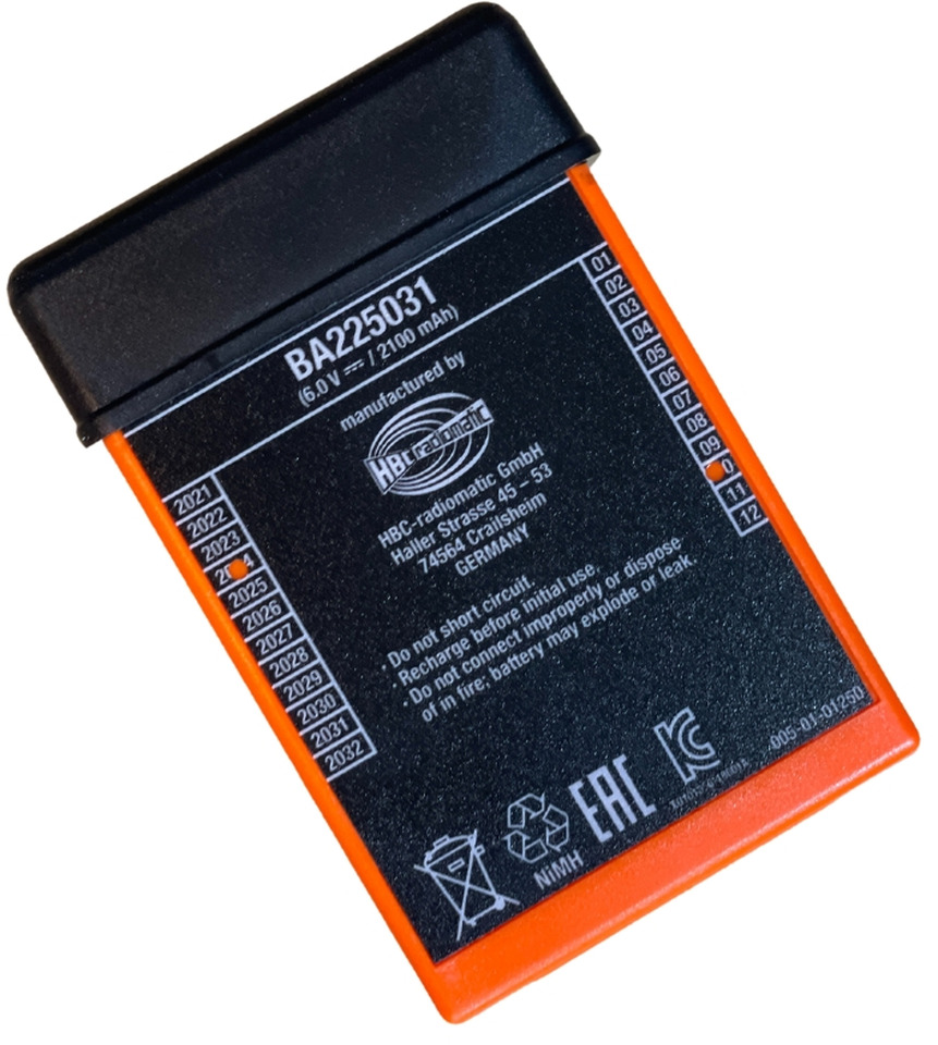 Batería original Hbc BA225030 - Batteri for Lastbilkran: billede 2 Batería original Hbc BA225030 - Batteri for Lastbilkran: billede 2