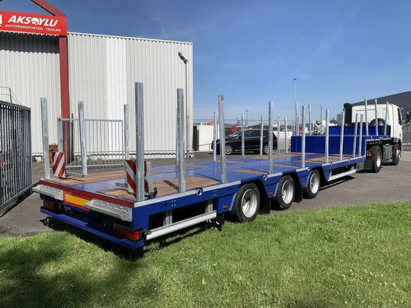 Kässbohrer DONAT Semi trailer gondola special for paragraaf 70 Germany extendable uitschuif semirremolque op voorraad new - Nedbygget platform sættevogn: billede 3 Kässbohrer DONAT Semi trailer gondola special for paragraaf 70 Germany extendable uitschuif semirremolque op voorraad new - Nedbygget platform sættevogn: billede 3